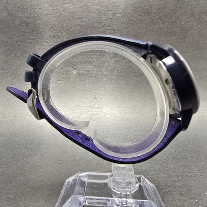 Movado Bold Watch Women 36mm Purple Dial Purple Tone Round 3600263 New Battery8