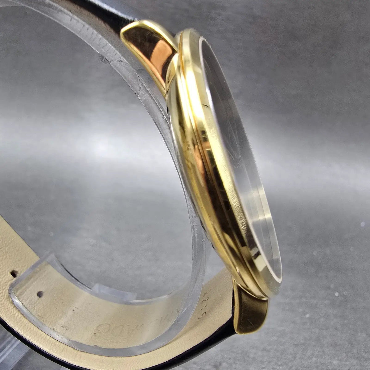 Movado Museum Watch Men 40mm Black Dial Gold 70th Anniversary 0607135 New Batt3