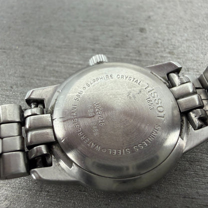 Tissot PR 50 Watch Women 25mm White Dial Silver Tone Date J326/426 New Battery9