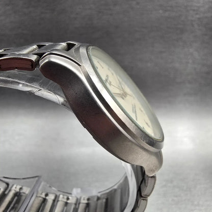 Seiko Alba Epsilon Watch Men 33mm Luminous Dial Titanium V743-7001 New Battery3