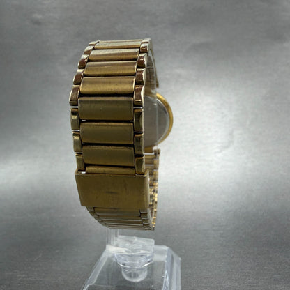 Citizen CQ Watch Women 29mm Gold Dial Gold Tone Round 3620-364708 New Battery7