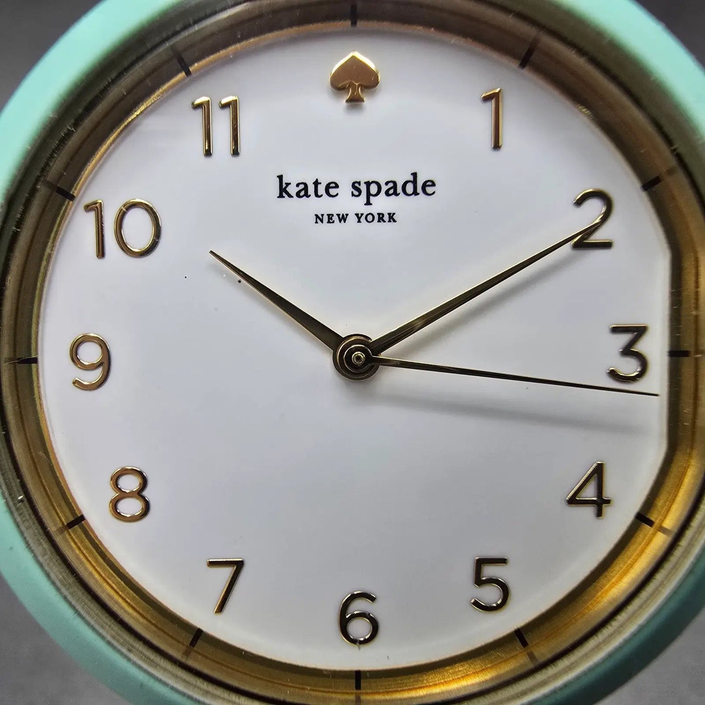 Kate Spade Watch Women 33mm White Dial Gold Case Round Floral Band New Battery1
