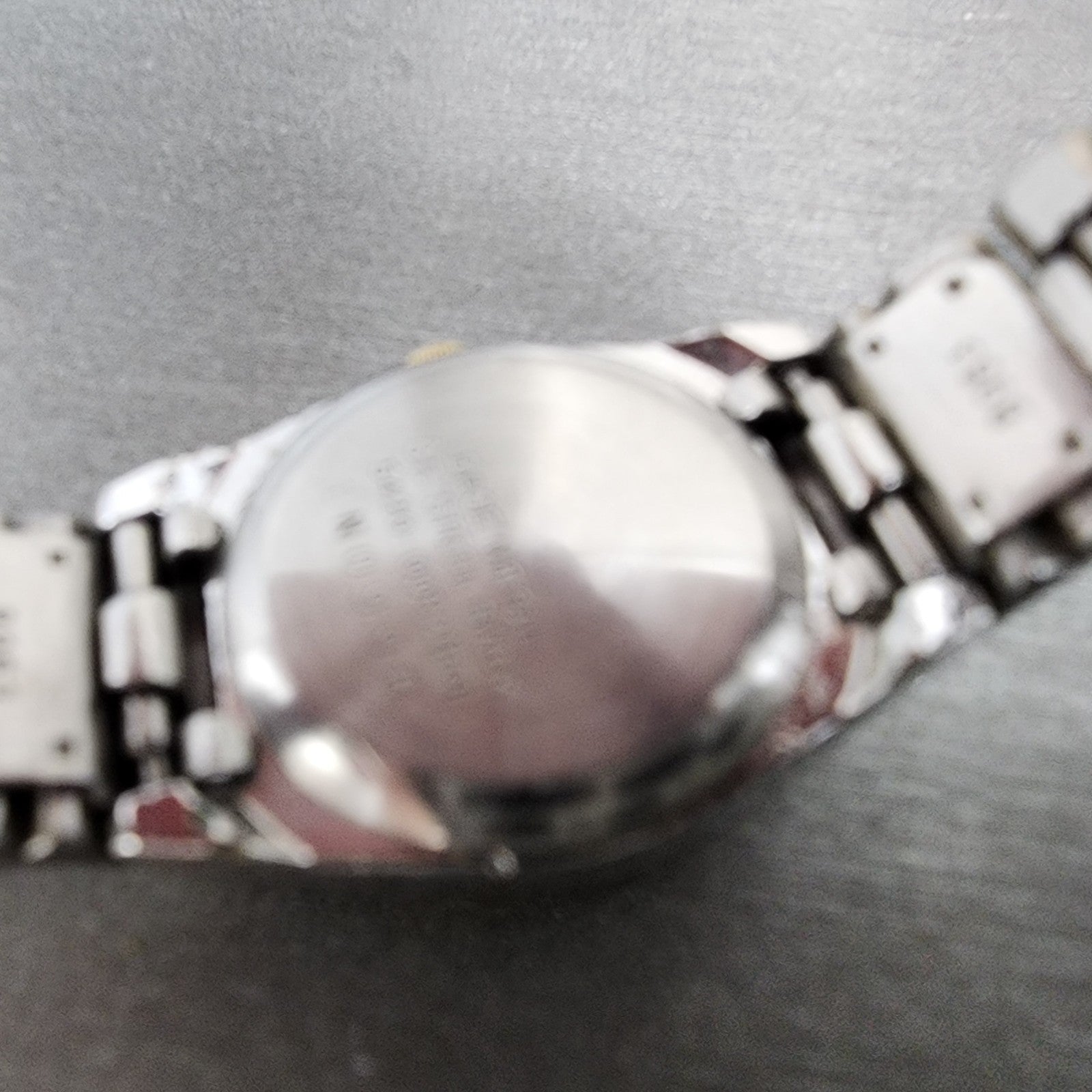 Seiko Watch Women 20mm Silver Dial Two Tone Round 54200059 New Battery9