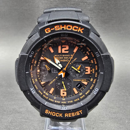 Casio G-Shock GW-3000B Watch Men 50mm Black Orange Alarm Chronograph Wors0