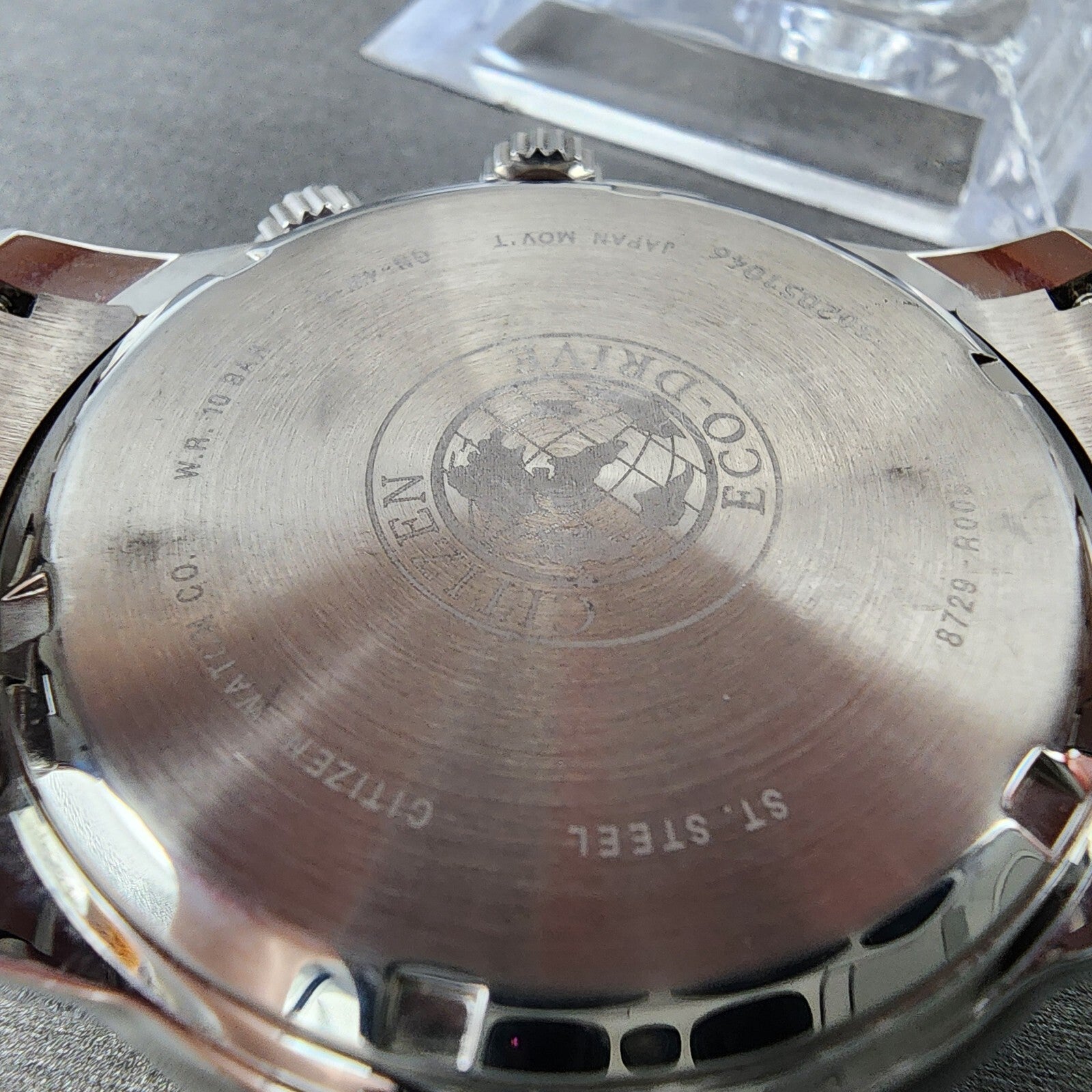Citizen EcoDrive Calendrier Watch Men 44mm Blue Dial Steel Daydate Round BU20219