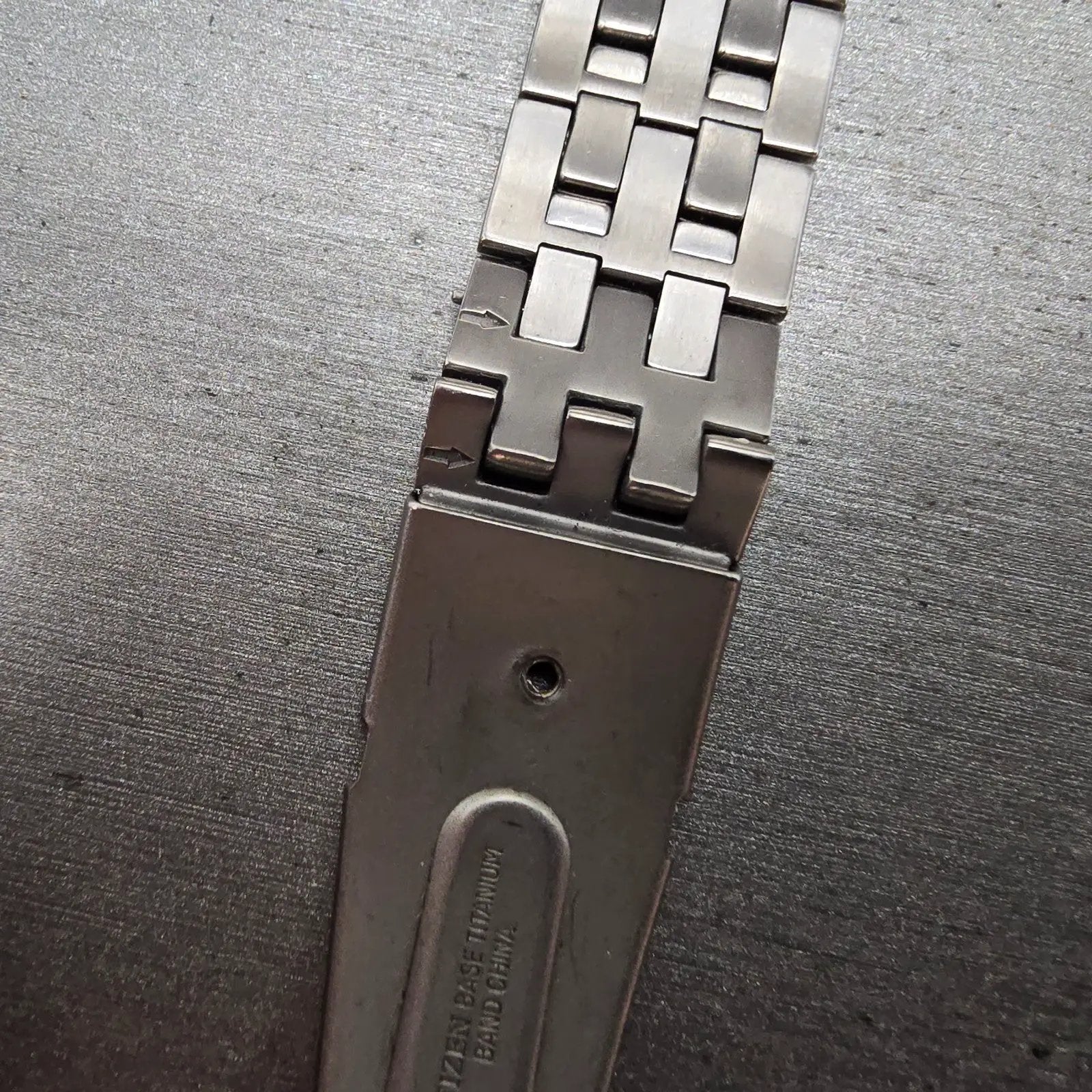 Citizen Bracelet Men 18mm Titanium For H501-S011060 READ!!! Tri Folding Clasp9