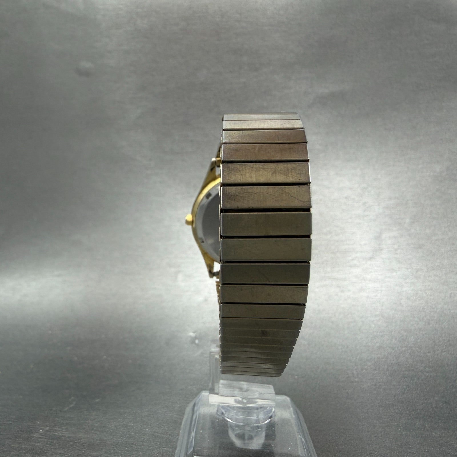 Citizen CQ President Watch Men 35mm Champagne Dial Gold Tone Daydate PARTS VTG8