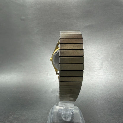Citizen CQ President Watch Men 35mm Champagne Dial Gold Tone Daydate PARTS VTG8