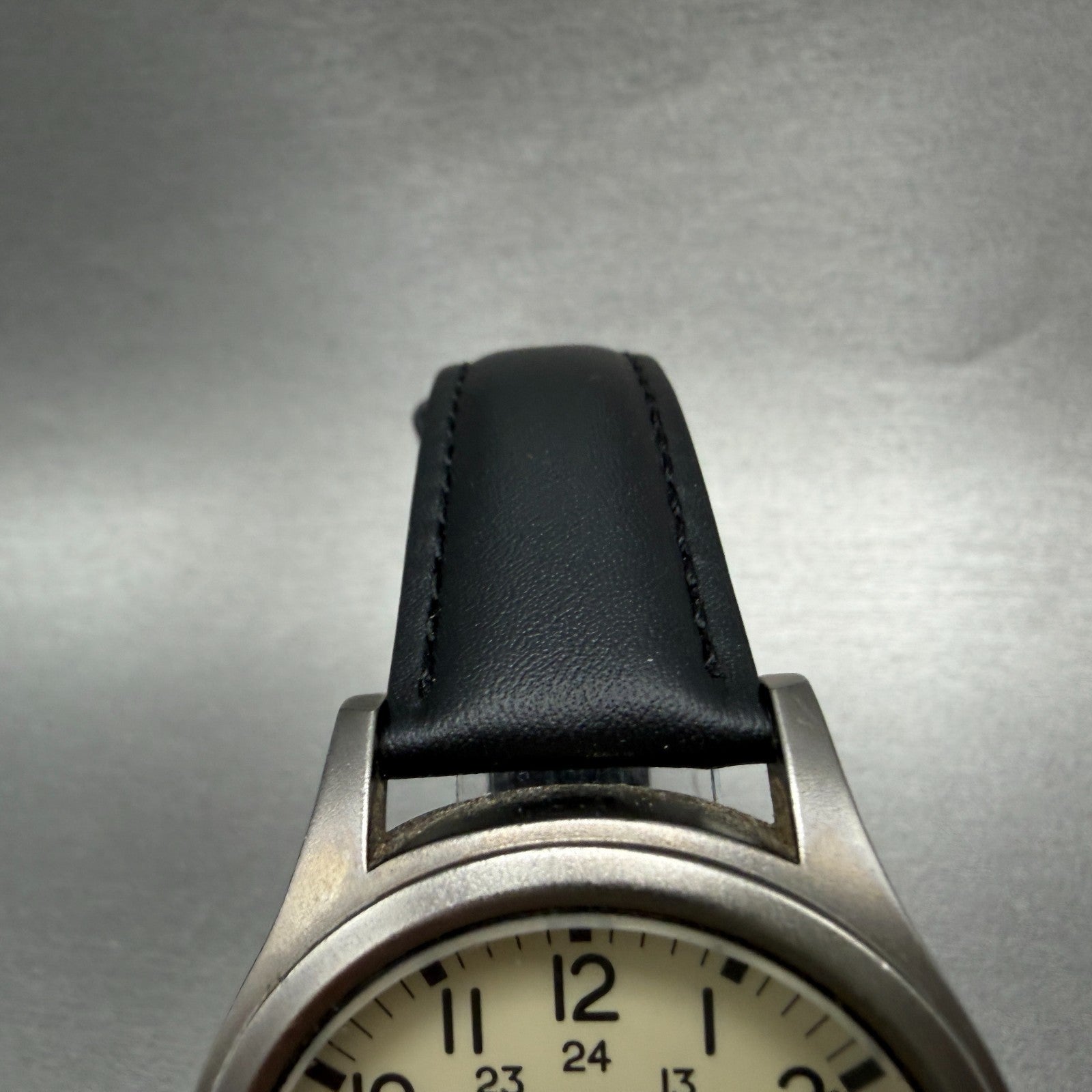 Timex Expedition Scout Watch Men 41mm Cream Dial Silver Tone Date T49963 New Bat4
