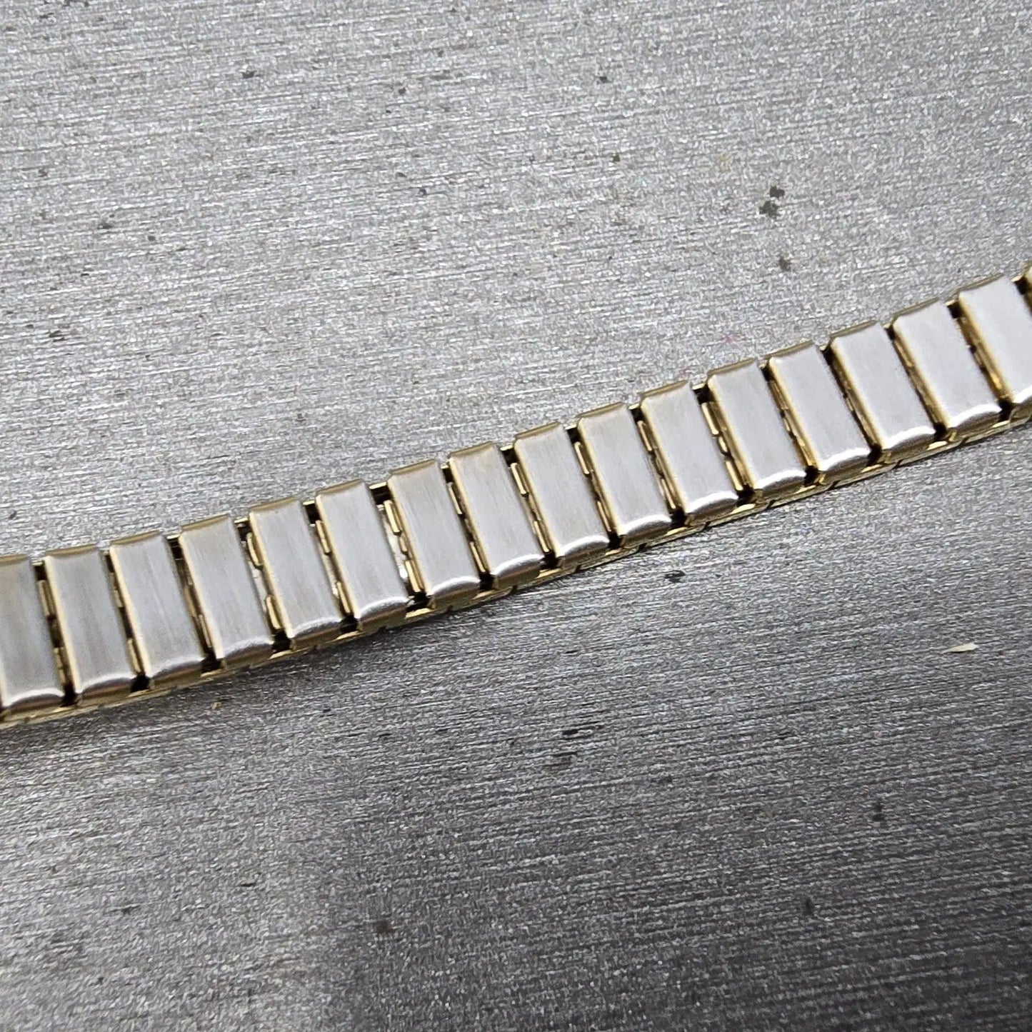 Navajo Sterling Silver Watch Band Tips 9mm Moonstone 1/20 12K SF  Vintage10