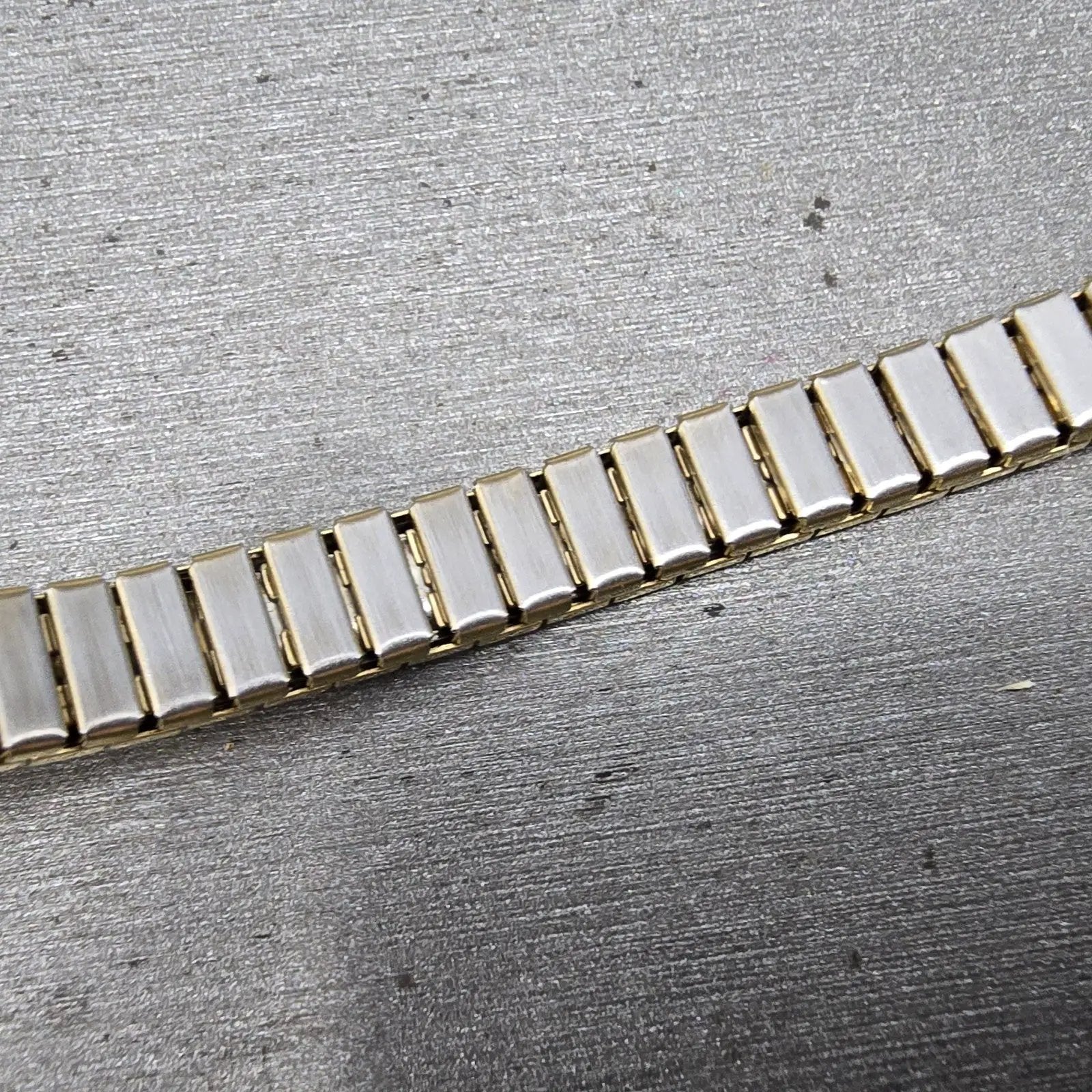 Navajo Sterling Silver Watch Band Tips 9mm Moonstone 1/20 12K SF  Vintage10