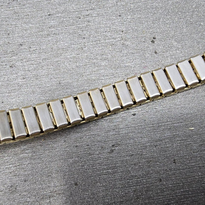 Navajo Sterling Silver Watch Band Tips 9mm Moonstone 1/20 12K SF  Vintage10