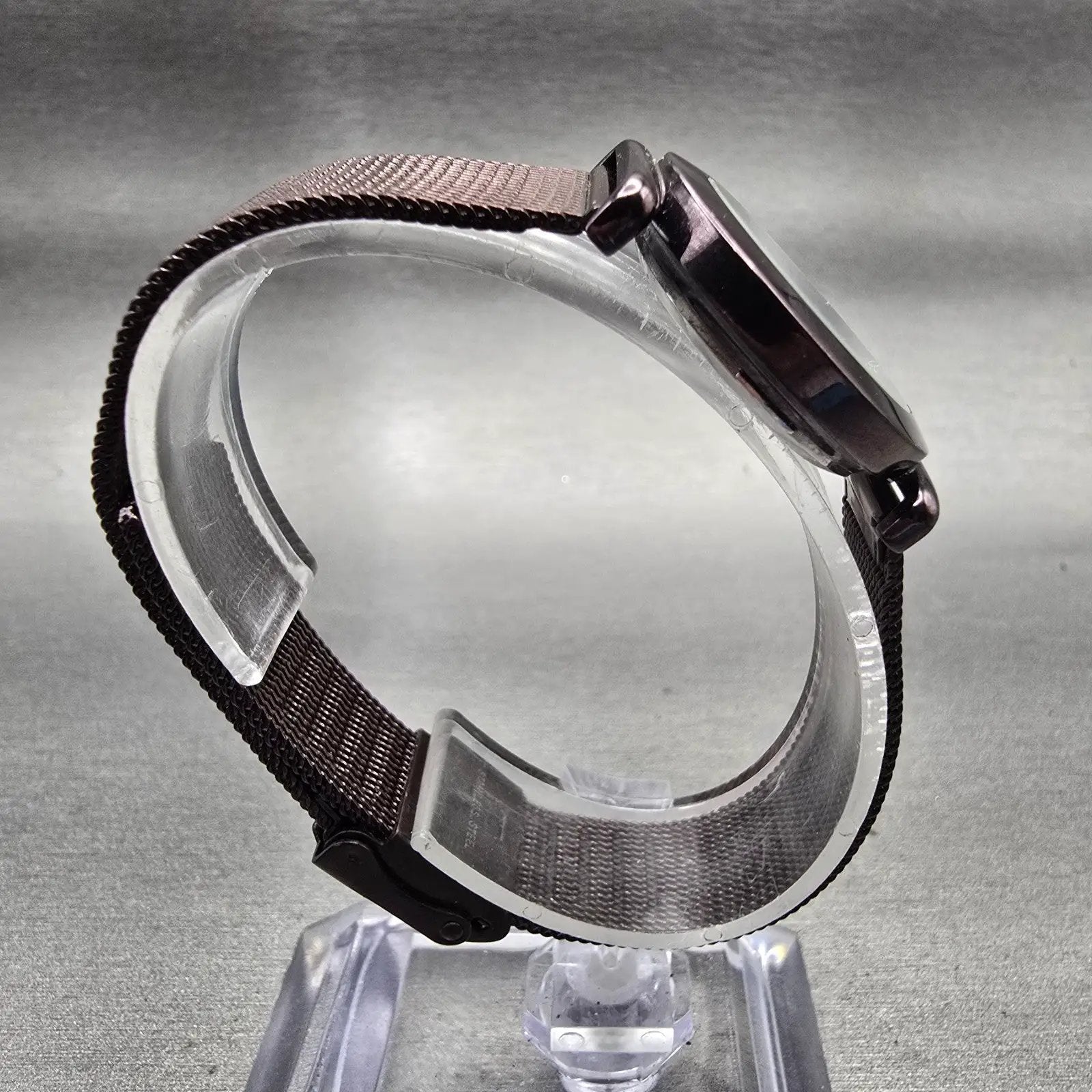 Skagen Watch Women 25mm MOP Dial Brown Tone Round Mesh Band 107SMMD New Batteryt8