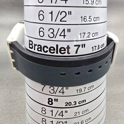 Swatch GREYTWIST Watch Men White Dial White Case Daydate Round GW711 New Battery9