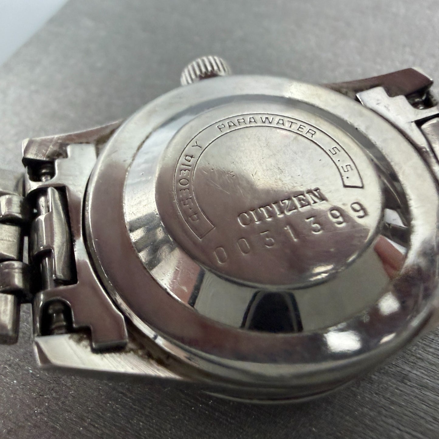 Citizen Date Star Watch Women 24mm Silver Dial Silver Tone 4-530314 Manual PARTS10