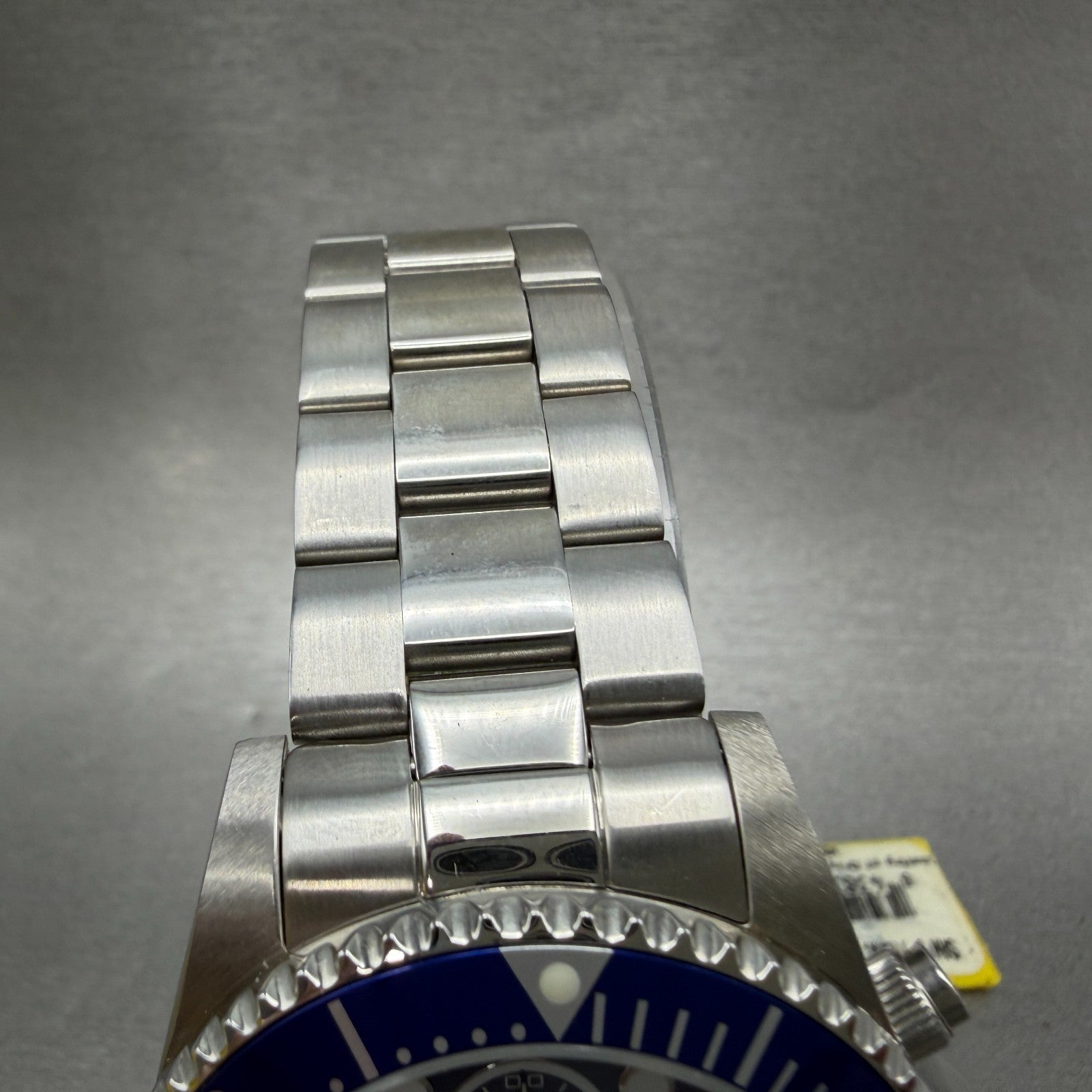 Invitca Pro Diver Chronograph Watch Men 43mm Blue Dial Steel 1769 Round New batt5