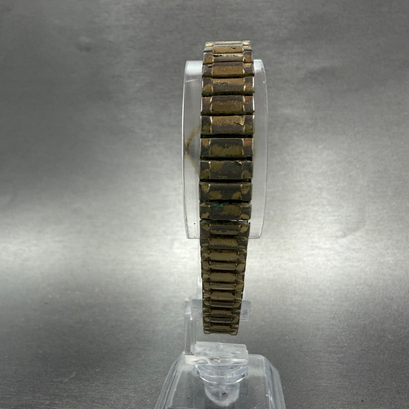 Seiko Watch Women 23mm Champagne Dial Gold Tone Round 4700-0059 New Battery VTG7