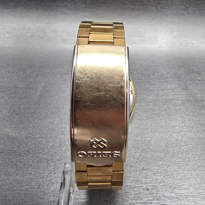 Seiko Beoing Watch Men 35mm Silver Dial Gold Tone Daydate 8223-8029 New Battery7