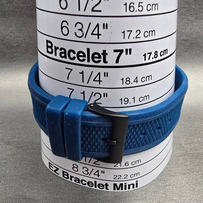 Skagen Watch Men 42mm Black Blue Dial Titanium Date Round 435XXLTNRN New Battery9