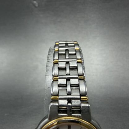 Seiko Dolce Watch Women 23mm White Dial Two Tone Round 3F31-0010 New Battery4