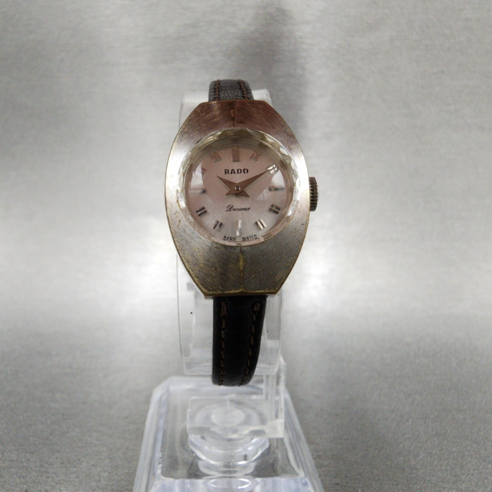 Rado Durance Watch Women 19mm Silver Dial Silver Tone Oval Manual Wind Runs5