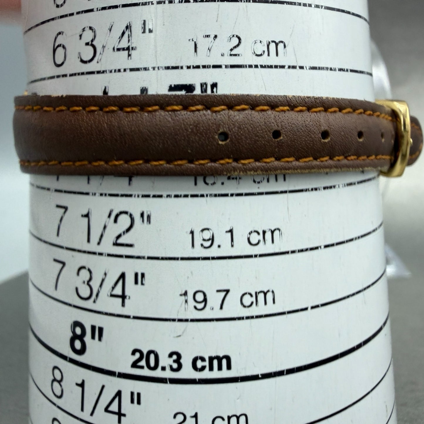 Citizen Free Way Watch Women 24mm White Dial Gold Tone 7630-S34961 New Battery11