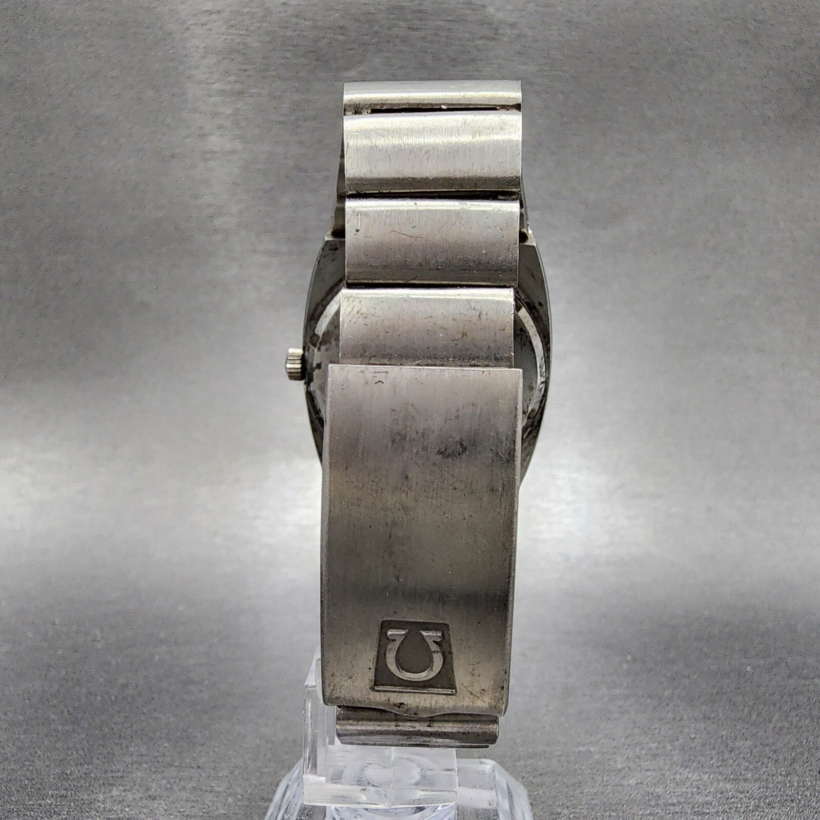 Omega Constelation F300 Watch Men 36mm Silver Dial Steel Daydate 198.0048 PARTS7