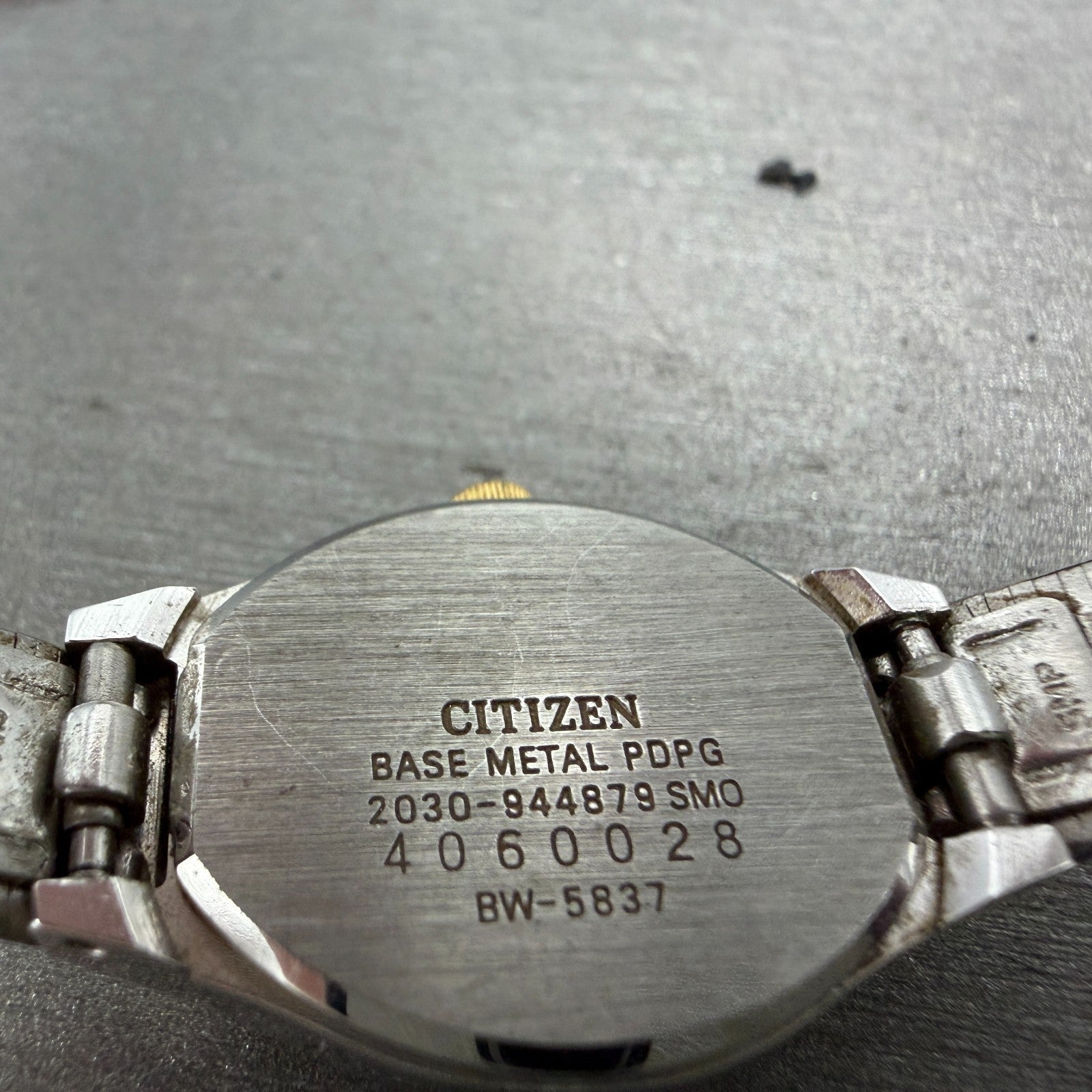 Citizen Seven Watch Women 19mm Gold Dial Two Tone 2030-944879 New Battery9