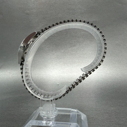 Seiko Watch Women 24mm Silver Dial Silver Tone Round 2621-0100 New Battery6