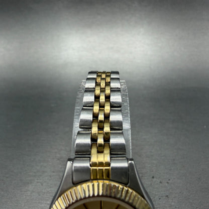 Citizen CQ Watch Women 25mm Champagne Dial Two Tone Daydate 6000-R00413 NewBattC4