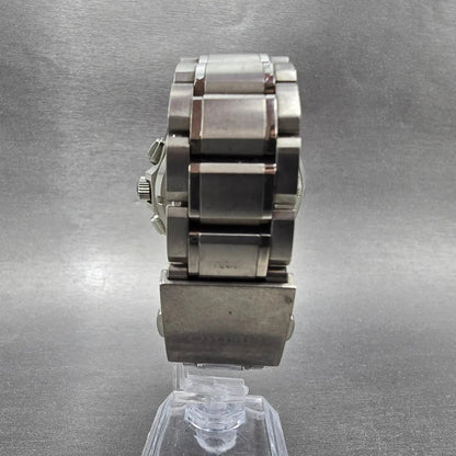 Seiko Astron GPS Watch Men45mm Black Dial Titanium Date World Time Solar Works7