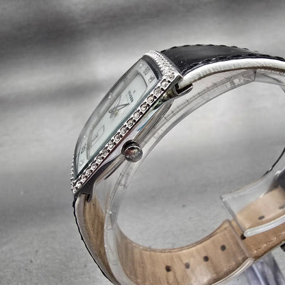 Skagen Watch Women 27mm MOP Dial Silver Tone Crystals 384SSLBW8A New Battery2