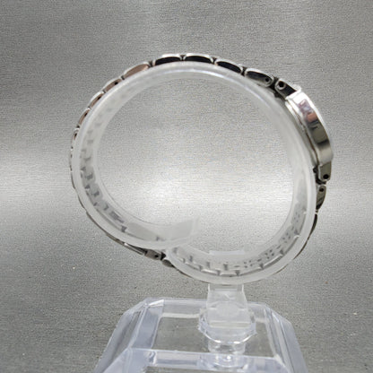 Citizen EcoDrive Watch Women 21mm White Dial Silver Tone Round B023 Runs8
