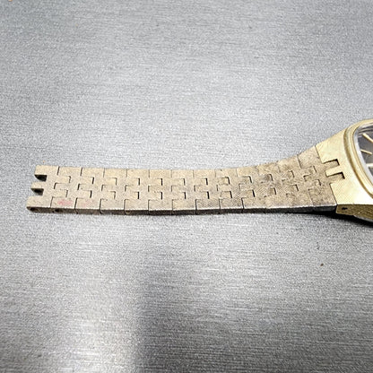 VTG Seiko Watch Women 19mm Brown Dial Gold Tone Rectangle READ!!!!!! Manual6