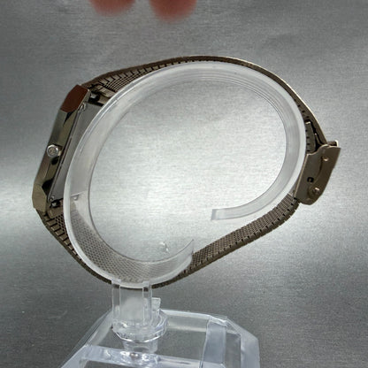 Citizen Exceed Tank Watch Men 29mm Cream Dial Gold Tone Octagon New Battery6