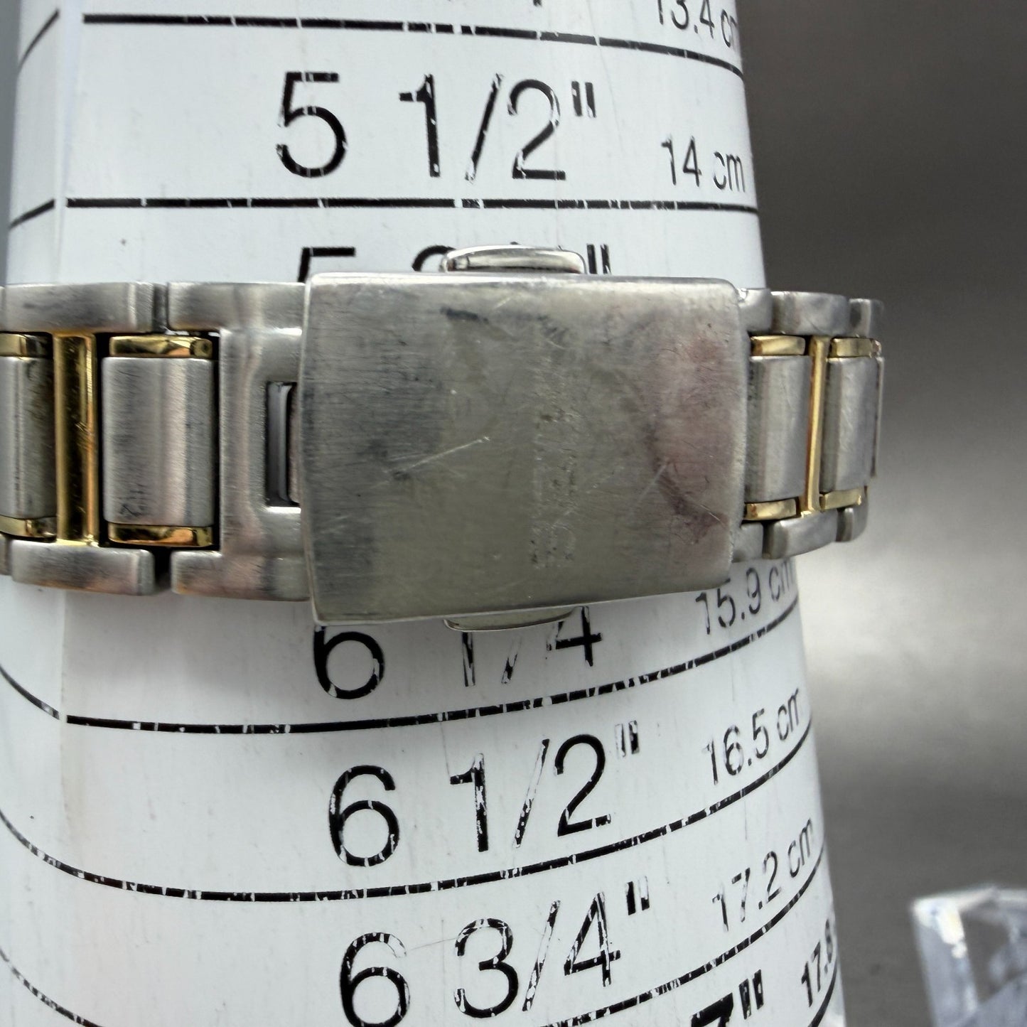 Seiko Velatura Watch Women 30mm MOP Dial Two Tone Date 7N82-0DM0 PARTS11