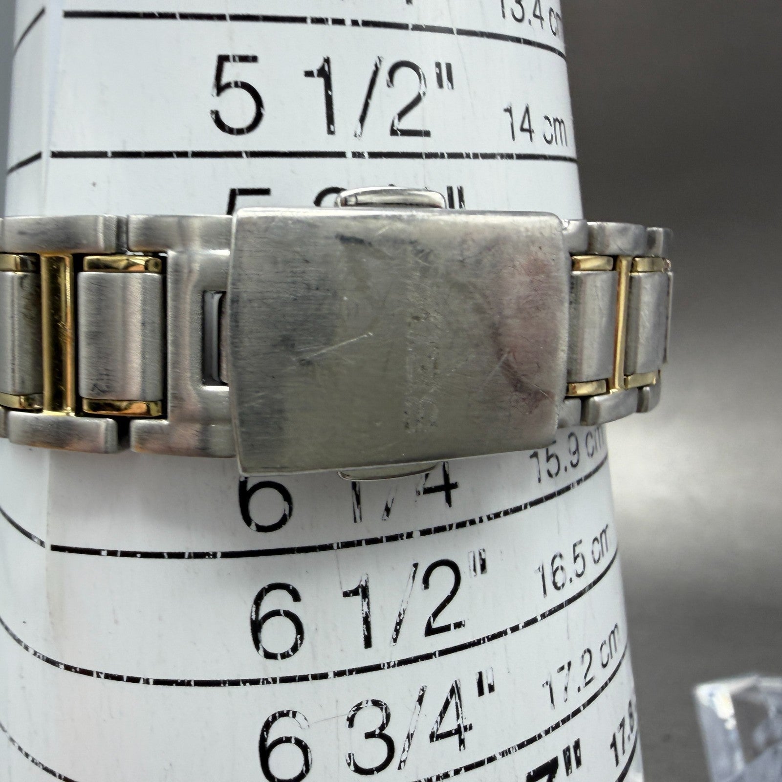 Seiko Velatura Watch Women 30mm MOP Dial Two Tone Date 7N82-0DM0 PARTS11