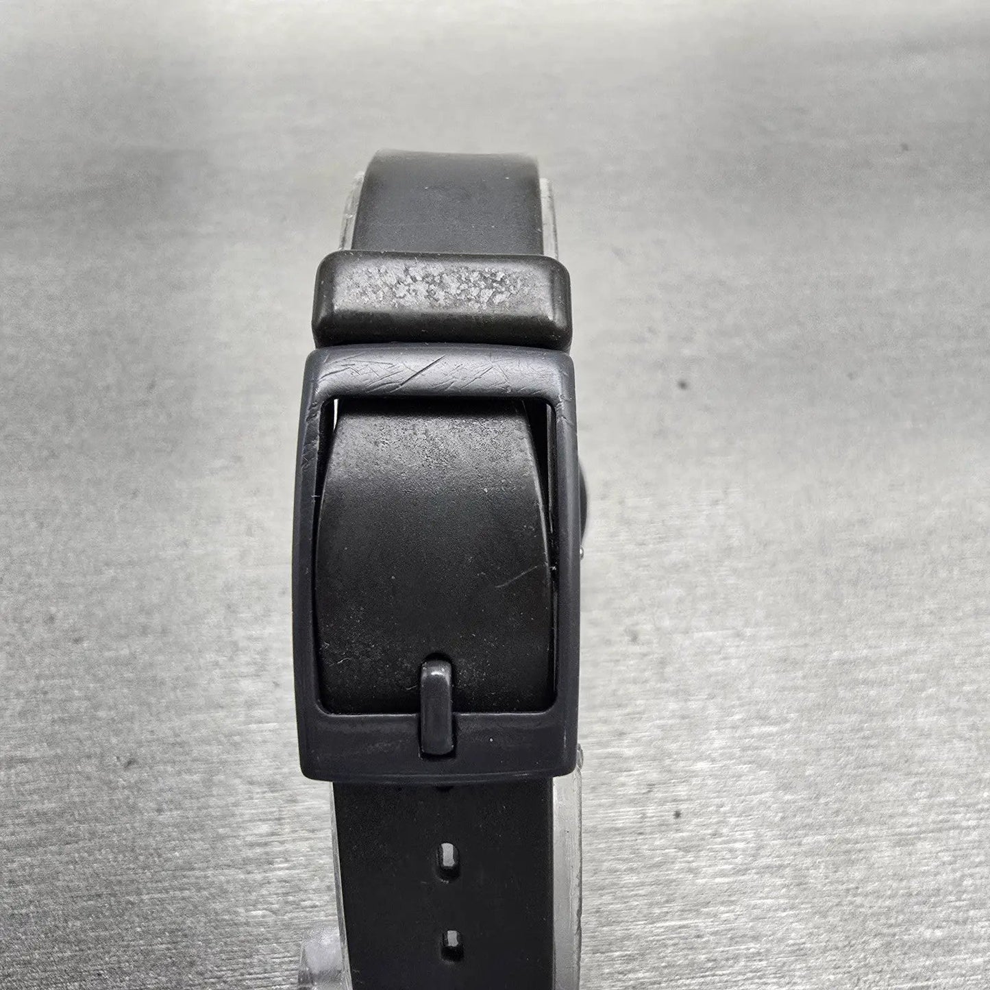 Swatch MISS PINSTRIPE Watch Women Black Dial Black Tone Round LA100 New Battery7
