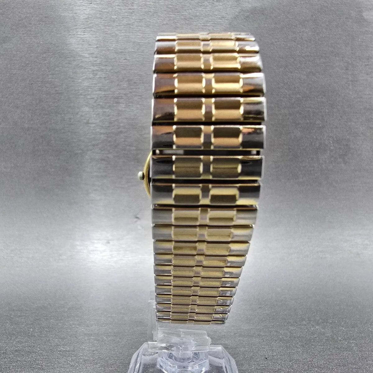 Longines Watch Men 33mm Gold Dial Gold Daydate Round L114.2 NO BACK!!!! New Batt7