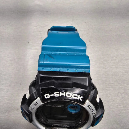 Casio G-Shock G-8900SC Watch Men 52mm Black Blue Chronograph Alarm New Battery4