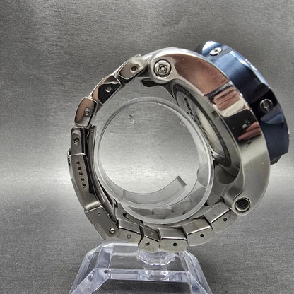 Invicta Venom Chronograph Watch Men 54mm Silver Dial Steel Date 25045 New Batt8