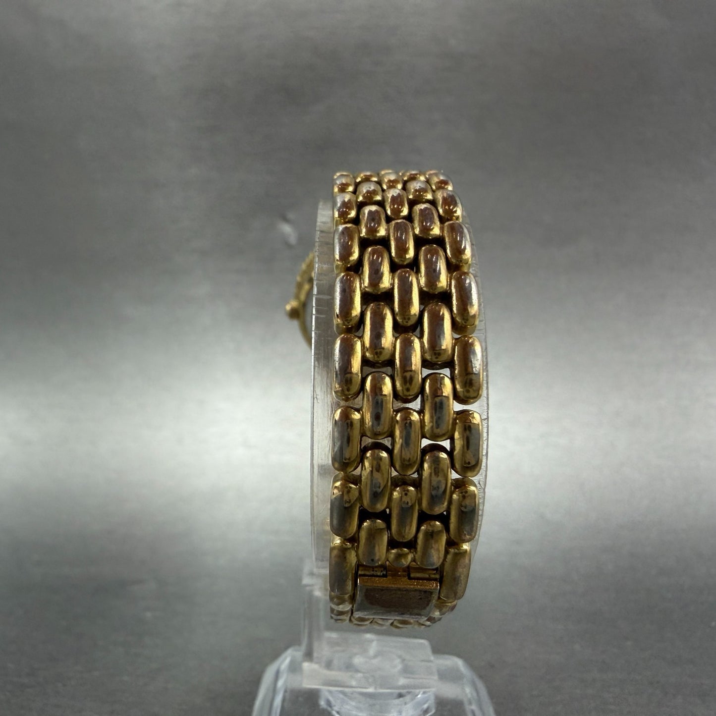 Peugeot Watch Women 24mm MOP Dial Gold Tone Interchangeable Bezel New Battery7