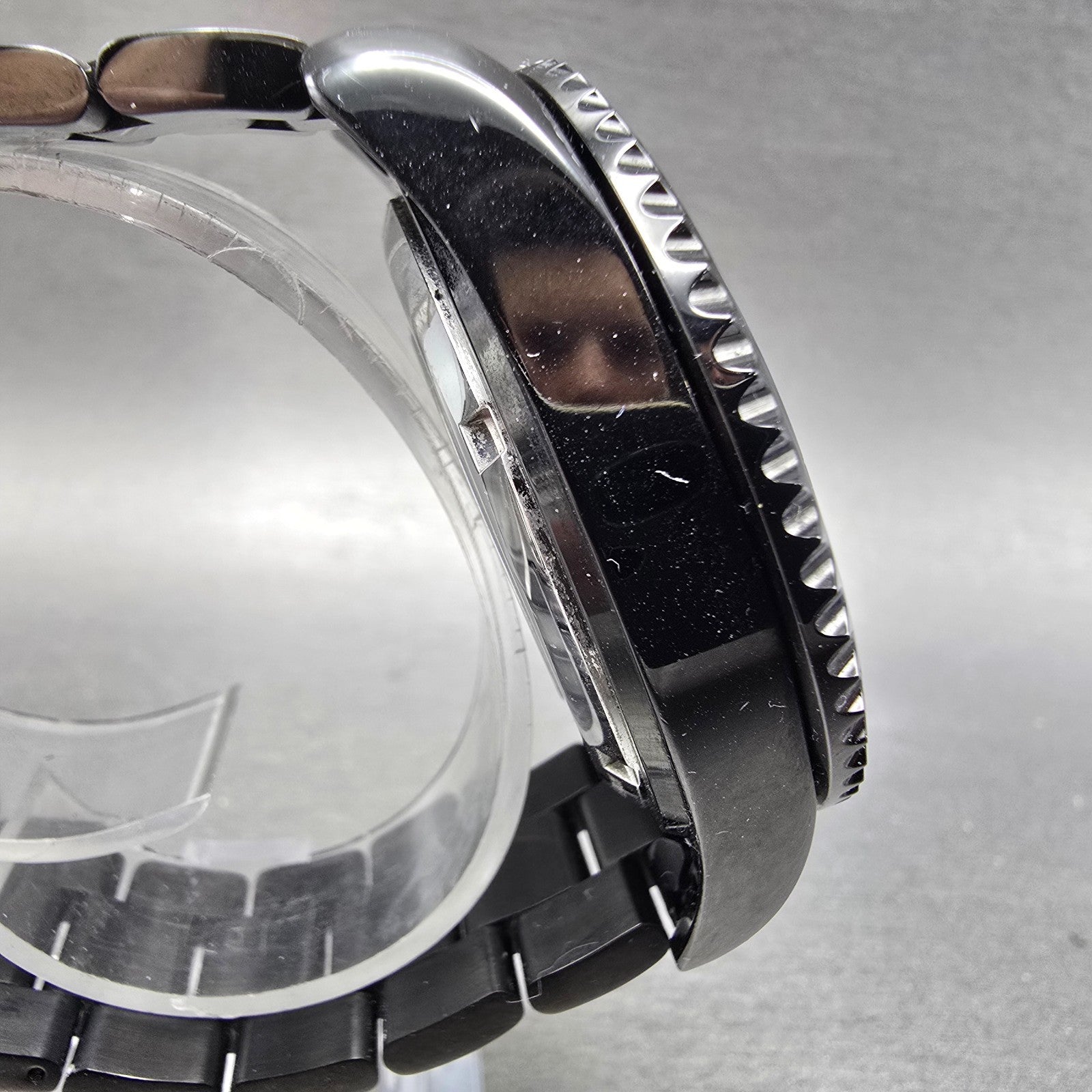 Invicta Pro Diver Automatic Watch Men 46mm Black Dial Black Round 35039 Runs3