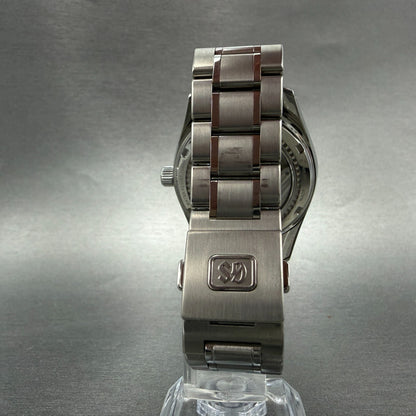 Grand Seiko Snowflake Watch Men 41mm White Dial Titanium Spring Drive SBGA2118