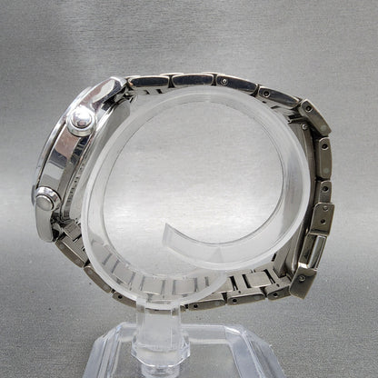 Casio Oceanus OCW10 Watch Men 36mm Black Dial Titanium Chrono Solar Works6