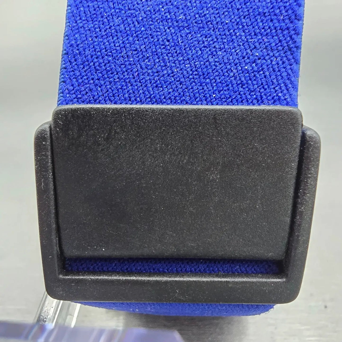Pop Swatch BLUE RIBBON Watch Unisex White Dial Blue Case Round BS001 New Battery7