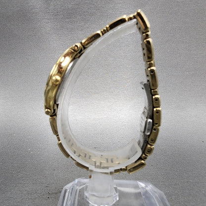 Citizen EcoDrive Watch Women 26mm MOP Dial Gold Tone Round Runs E031S0218216