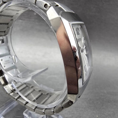 Concord Carlton Watch Women 23mm White Dial Steel Rectangle New Battery3