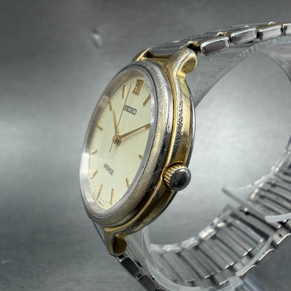 Seiko Avenue Watch Unisex 31mm Champagne Dial Two Tone 7N01-6F50 PARTS3