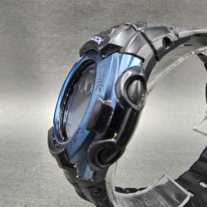 Casio G-Shock GW-M500F Watch Men 47mm Blue Black Alarm Chronograph Works Solar2